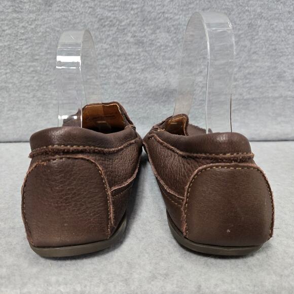 Minnetonka Twin-Gore Moosehide Classic Slip On Loafer Moccasins Size 10 - Picture 4 of 8